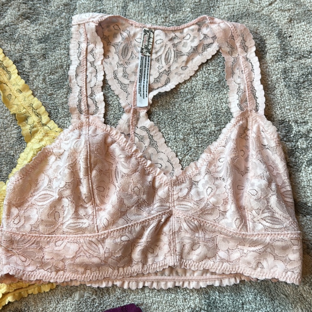 Set of 3 Free People Bralettes - Picture 3 of 4
